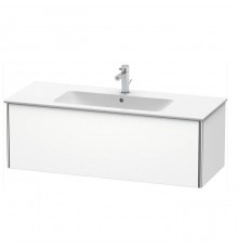 Duravit XSquare Тумба подвесная, 121х47.8х40см, с раковиной, с 1 выдв ящик, цвет: белый матовый. 2336120000,  XS407401818