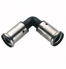 Фитинги под пресс-инструмент Угольник 90°, ПВДФ пресс, 50x50 HE 1PK-5050