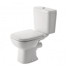Duravit D-Code Унитаз моноблок 35х65см., слив в стену, цвет: белый. 21110900002