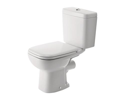 Duravit D-Code Унитаз моноблок 35х65см., слив в стену, цвет: белый. 21110900002