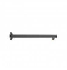 Newform X-STEEL 316 Кронштейн для верхнего душа, настенный., L=350 мм, G1/2, цвет: PVD Brushed gun metal. 29390X.59.064