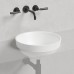 Salini Marea Раковина накладная 41.5х41.5х16см, без отв., без перелива, S-Stone, цвет: белый матовый. 1802203M