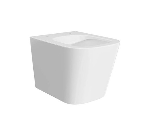 Kerama Marazzi Cubo Унитаз подвесной, безободковый, с крепежом и сиденьем, цвет: белый глянцевый. CU.wc.02 Kerama Marazzi Cubo Унитаз подвесной, безободковый, с крепежом и сиденьем, цвет: белый глянцевый. CU.wc.02
