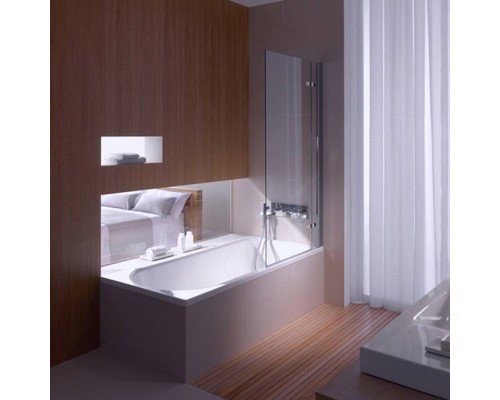 Bette Ocean Ванна с шумоизоляцией пристенная, 170х75х45см, перелив сзади, с комплектом ножек, цвет: белый. 8854-000,  B23-1500