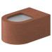 Duravit Millio Унитаз подвесной, 37х57см.,  декор Pattern, крепление в компл., цвет: матовая корица. 250609FC