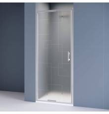 Душевая дверь в нишу RGW Stilvoll SV-05 90 см, профиль матовый хром, стекло smart line matt