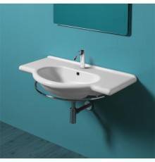 SIMAS Top e lavabi d'arredo Раковина-консоль 90 см, 1 отв., цвет: белый. TOP 62 bi*1