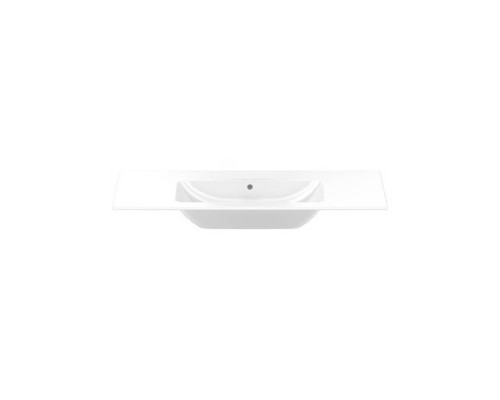 Duravit Me by Starck Раковина для мебели с перел., без отв. под смес., 1230x490мм, с покрытием Wondergliss, цвет: белый. 23361200601