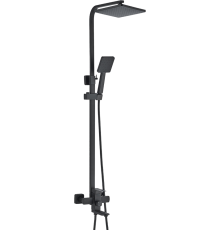 Душевая стойка WesnaArt Kubus KUB13-314 черная