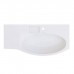 Kerama Marazzi Riva Раковина 100.7х48х15см., накладная, мебельная, с крепежом, правая, 1 отв., с переливом, цвет: белый глянцевый