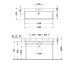 Duravit Vero Air Раковина накладная 120х47см, без отв., без перелива, цвет: белый. 2350120079