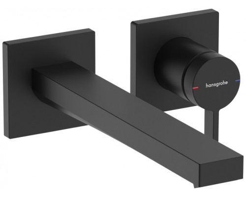 HG 73 051 670 Tecturis E Смеситель для раковины 225 мм, настен., на 2 отв. (внешняя монтажная часть) 73051670