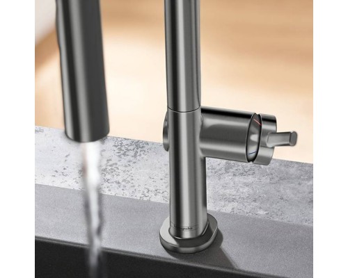 Hansgrohe Talis M54 Смеситель для кухни, 1 отв., цвет: нержавеющая сталь. 72806800 Hansgrohe Talis M54 Смеситель для кухни, 1 отв., цвет: нержавеющая сталь. 72806800