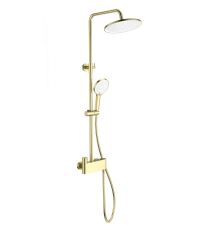 Душевая стойка Wonzon   Woghand WW-B3110-BG, брашированное золото