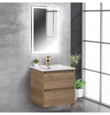 Мебель для ванной комнаты BelBagno Kraft 50 подвесная, rovere nebrasca nature