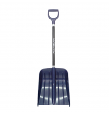Компактная лопата с алюминиевым черенком Fachmann, D образной ручкой, темно синий 05.015