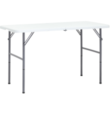 Садовый стол Stool Group Кейт 120 складной, 122х61 см, чемодан, белый