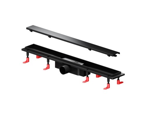 W02SC-U11-070-04BM Трап для душа линейный, универсальный затвор Tile, 70 см W02SC-U11-070-04BM Трап для душа линейный, универсальный затвор Tile, 70 см
