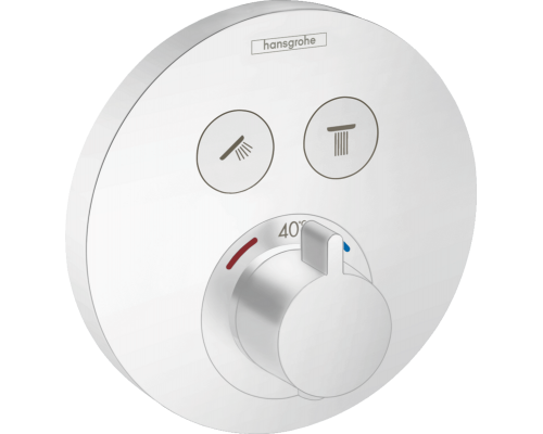 HG 15 743 700 ShowerSelect S Термостат для 2х потребителей (внешняя монтажная часть) 15743700