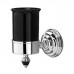 DevonDevon Black Diamond Стакан подвесной (черная керамика), цвет: хром. BLKD503CRNE