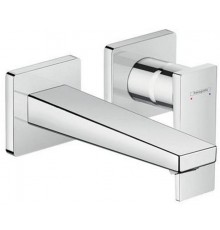 HG 32 525 000 Metropol Смеситель для раковины 165 мм, настенный (внешняя монтажная часть) 32525000