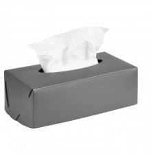 Colombo Adj Салфетница Kleenex, 23x12H7,5 см, цвет: серый/черный. BADJ016-0301