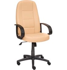 Компьютерное кресло TetChair СН747, искусственная кожа бежевая 36-34