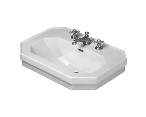 Duravit 1930 Раковина 80х55х20.5 см, 3 отв., цвет: белый. 0438800030