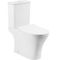 Унитаз-компакт напольный EvaGold EG306T безободковый, с микролифтом