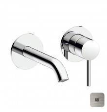 Almar Mixers Смеситель для раковины, настенный, цвет: никель брашированный. E210054.NB
