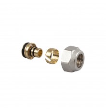 Резьбовое соединение SR Rubinetterie для многослойной трубы 16х1/2  0283-1500N0F0