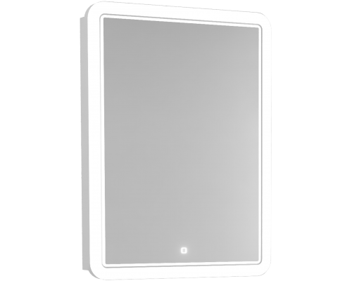 Зеркало-шкаф STWORKI Монтре 50 с подсветкой, сенсорное, левое