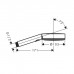 Hansgrohe Pulsify Ручной душ 10.5см., 3jet, Relaxation, EcoSmart, цвет: черный матовый. 24111670