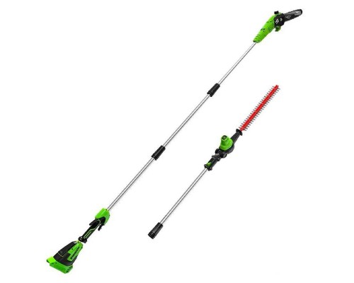 Высоторез аккумуляторный Greenworks G40PSH 40V (без АКБ и ЗУ)2в1 кусторез-сучкорез Высоторез аккумуляторный Greenworks G40PSH 40V (без АКБ и ЗУ)2в1 кусторез-сучкорез