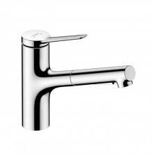 Hansgrohe Zesis Смеситель для кухни, 1 отв., с вытяжным душем, 2jet, цвет: хром. 74800000