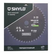 Диск пильный по дереву SHYLD твердосплавный 300х32/30 мм, 48 зубьев(20300)