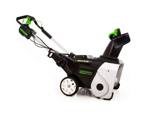 Снегоуборщик аккумуляторный Greenworks GD82STk5, 82v, 56 см, б/щ (АКБ 2,5 А/ч и ЗУ)