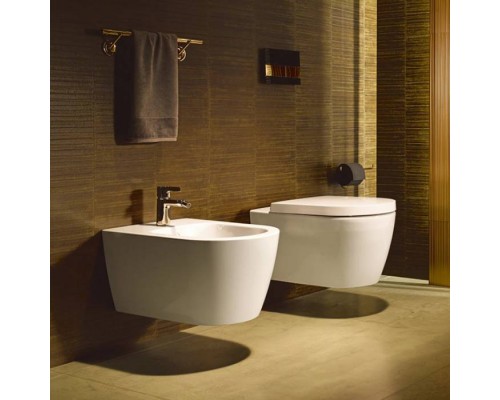 Duravit Me by Starck Биде подвесное 57х37см., 1 отв., с креплением, цвет: белый. 2288150000 Duravit Me by Starck Биде подвесное 57х37см., 1 отв., с креплением, цвет: белый. 2288150000