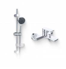 Душевой комплект Смеситель Agger Brilliant Brilliant A0310000 + Гарнитур Splash A022