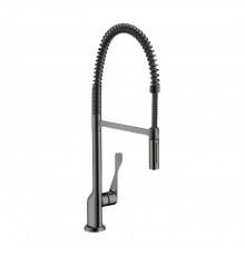 Axor Citterio Смеситель для кухни, 1 отв., цвет: шлифованный черный хром. 39840340