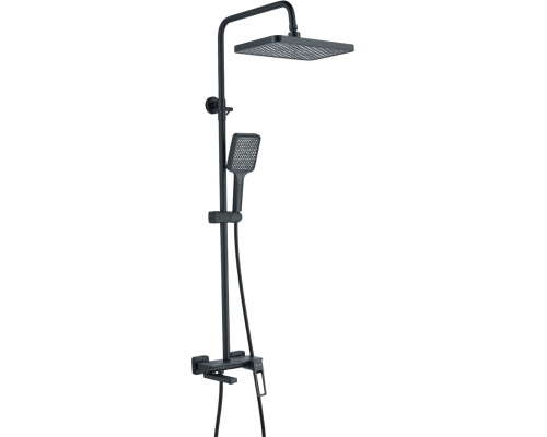 Душевая стойка Shevanik S6826H черная Душевая стойка Shevanik S6826H черная