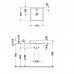 Duravit Starck 1 Раковина 47х47 см, 1 отв., цвет: белый. 0387470027