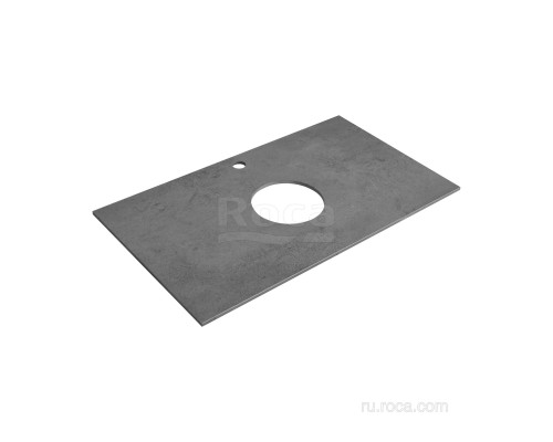 Roca Z.RU93.0.777.1 Luna столешница под раковину 800 мм, 596х461х11, серый ZRU9307771