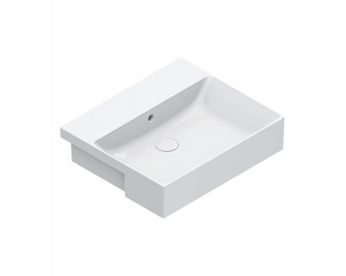 Catalano Zero Раковина 55х47см., без отв., полувстраиваемая, цвет: белый глянцевый. 0126550001