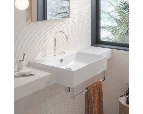 Catalano Zero Раковина 55х47см., без отв., полувстраиваемая, цвет: белый глянцевый. 0126550001