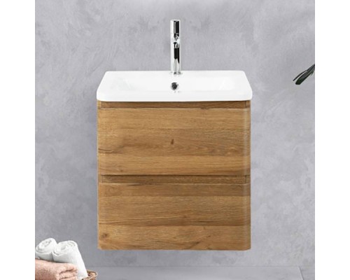 Тумба под раковину BelBagno Albano-Cer 60 подвесная, rovere rustico