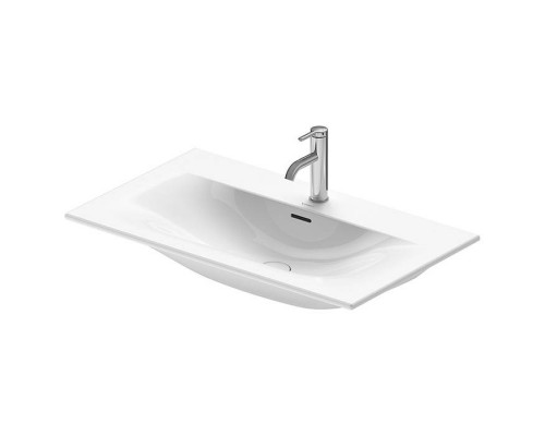 Duravit Happy D.2 Plus Раковина подвесная, 83х49см., с 2 отв., выпуск с керамической крышкой, цвет: белый. 2344830030