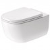 Duravit Aurena Унитаз подвесной 36.5x57см, безободковый, с креплением, цвет: белый глянец. 259809AA00