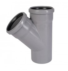 Тройник для внутренней канализации Ostendorf HTEA 160/160*45°. 117200