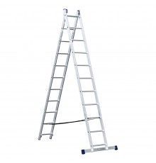 Лестница двухсекционная универсальная 10 ступеней AL210